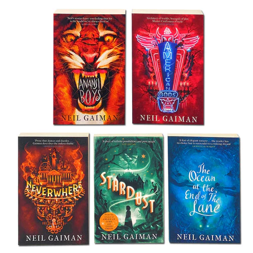The Neil Gaiman American Gods 5 Books Collection Box Set - Image 2
