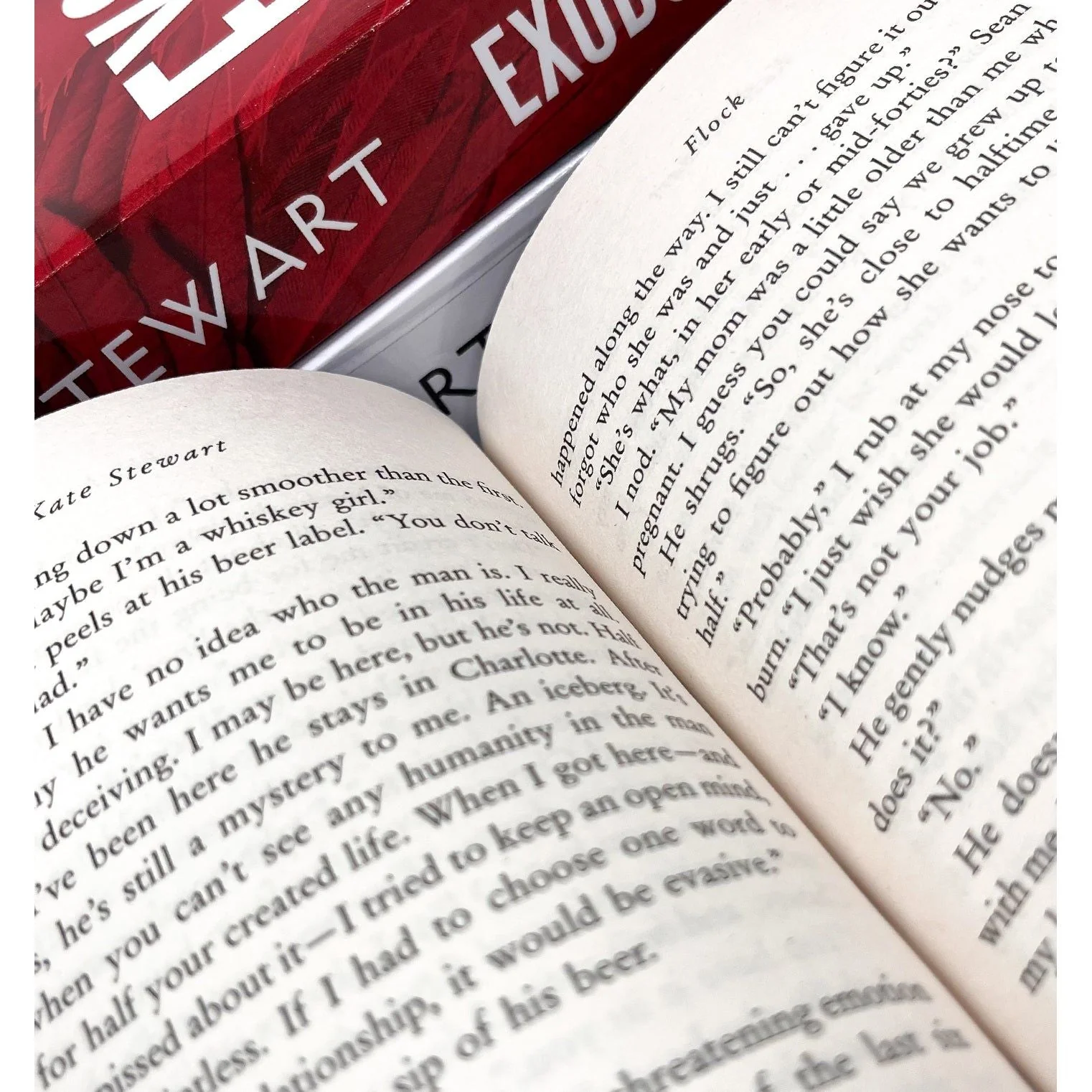 The Ravenhood Series By Kate Stewart 3 Books Collection Set (Flock, Exodus, The Finish Line) - Image 4