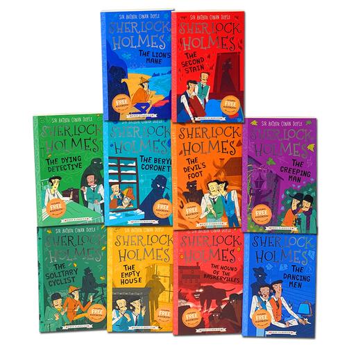 The Sherlock Holmes Children's Collection: Creatures, Codes and Curious Cases 10 Books Box Set (Series 3) - Image 3