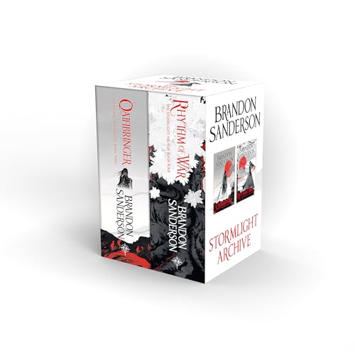 The Stormlight Archive Boxed Set Part Two – Books 3 & 4 by Brandon Sanderson | Epic Fantasy Collection (Oathbringer & Rhythm of War)
