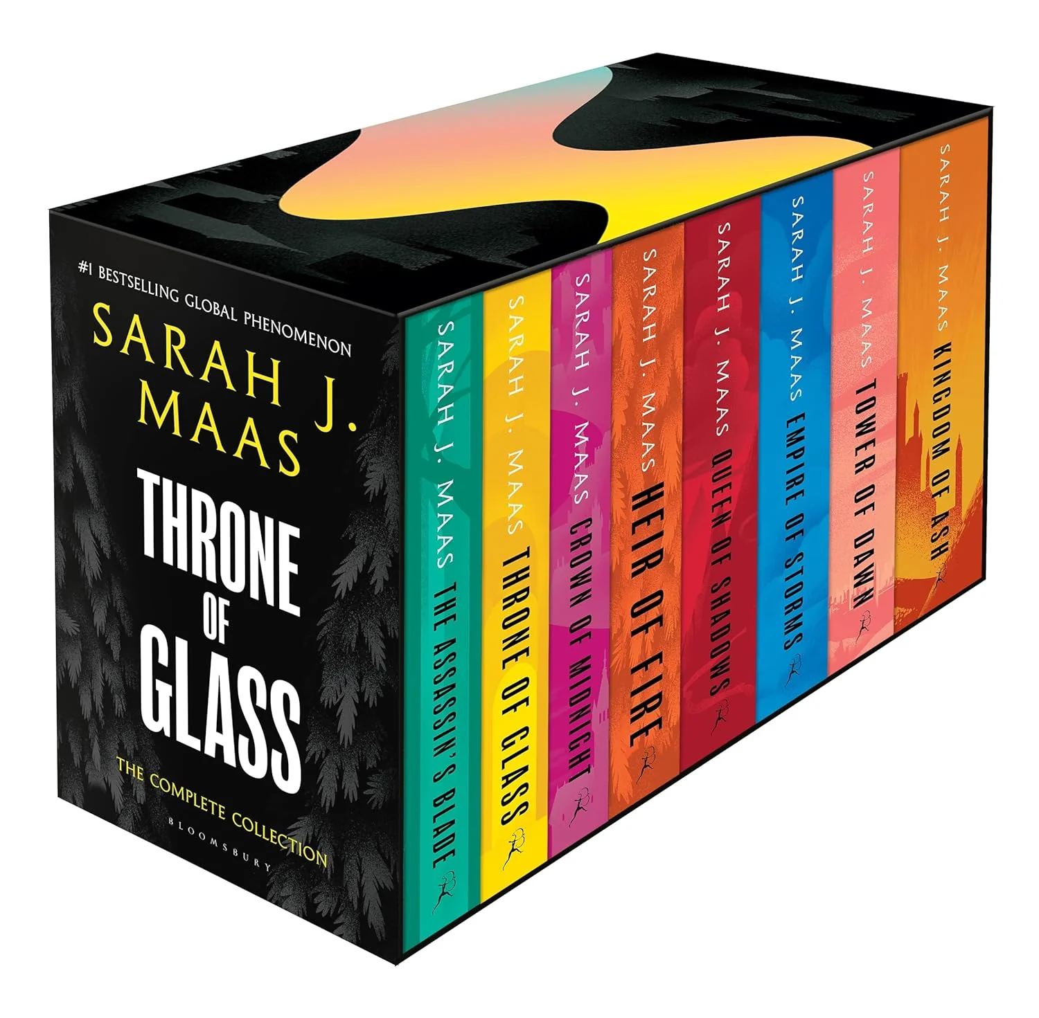 Throne of Glass 8 Books Box Set (Paperback): Sarah J. Maas
