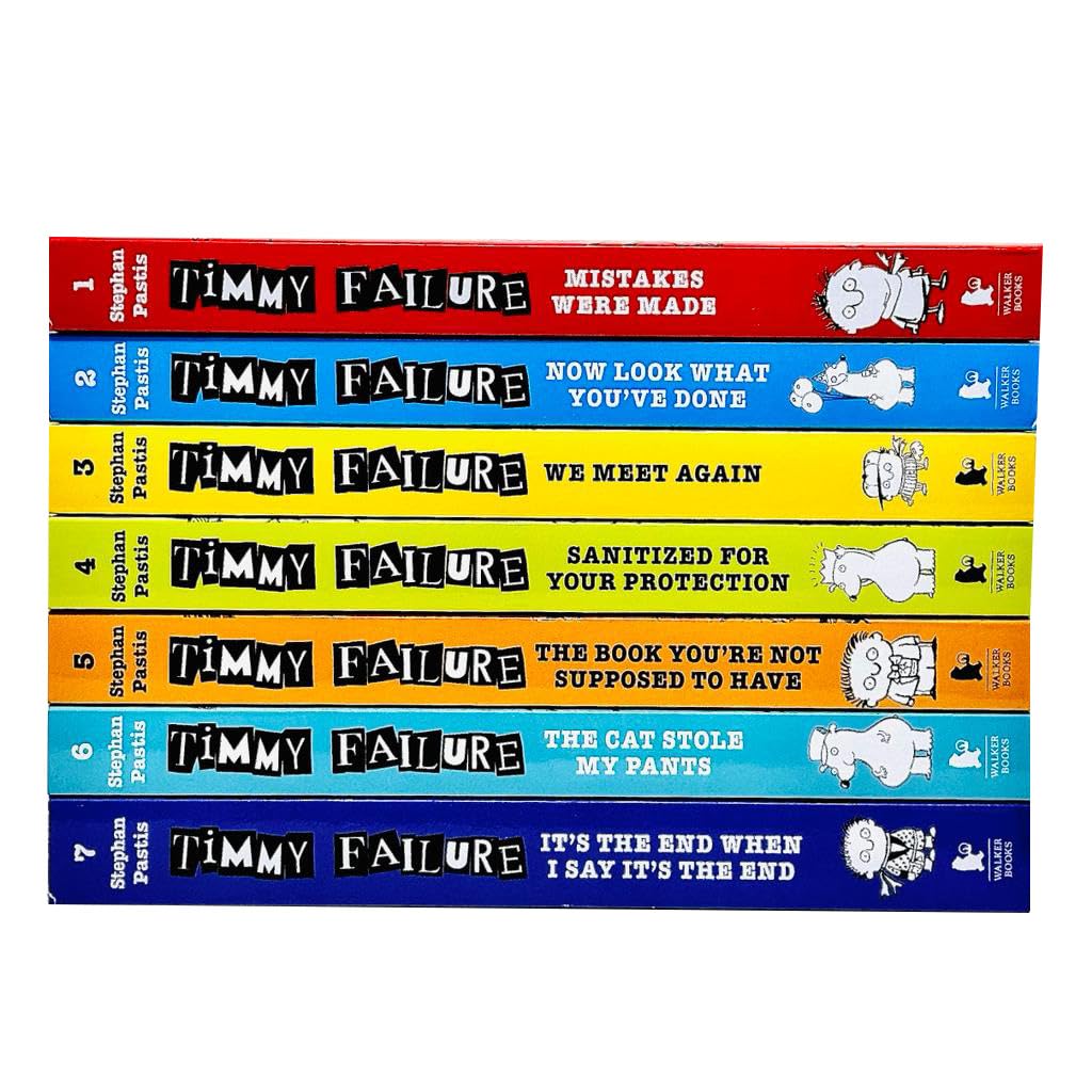 Timmy Failure Series Stephan Pastis Collection 7 Books Set By Stephan Pastis - Image 2