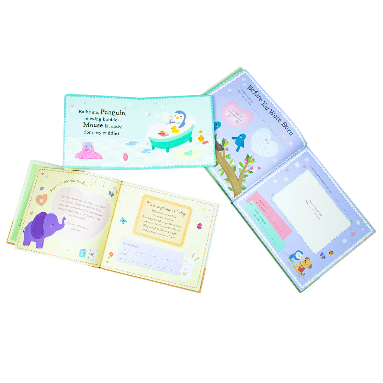 Baby Books - Books Collection Set Inc Baby Record Book - Image 6
