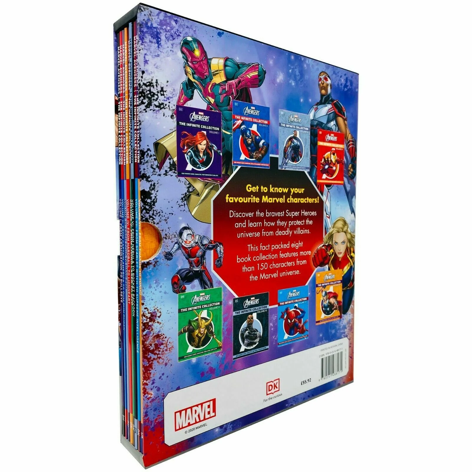 Marvel The Avengers The Infinite Collection Character Guides Volume 1- 8 Books - Image 2