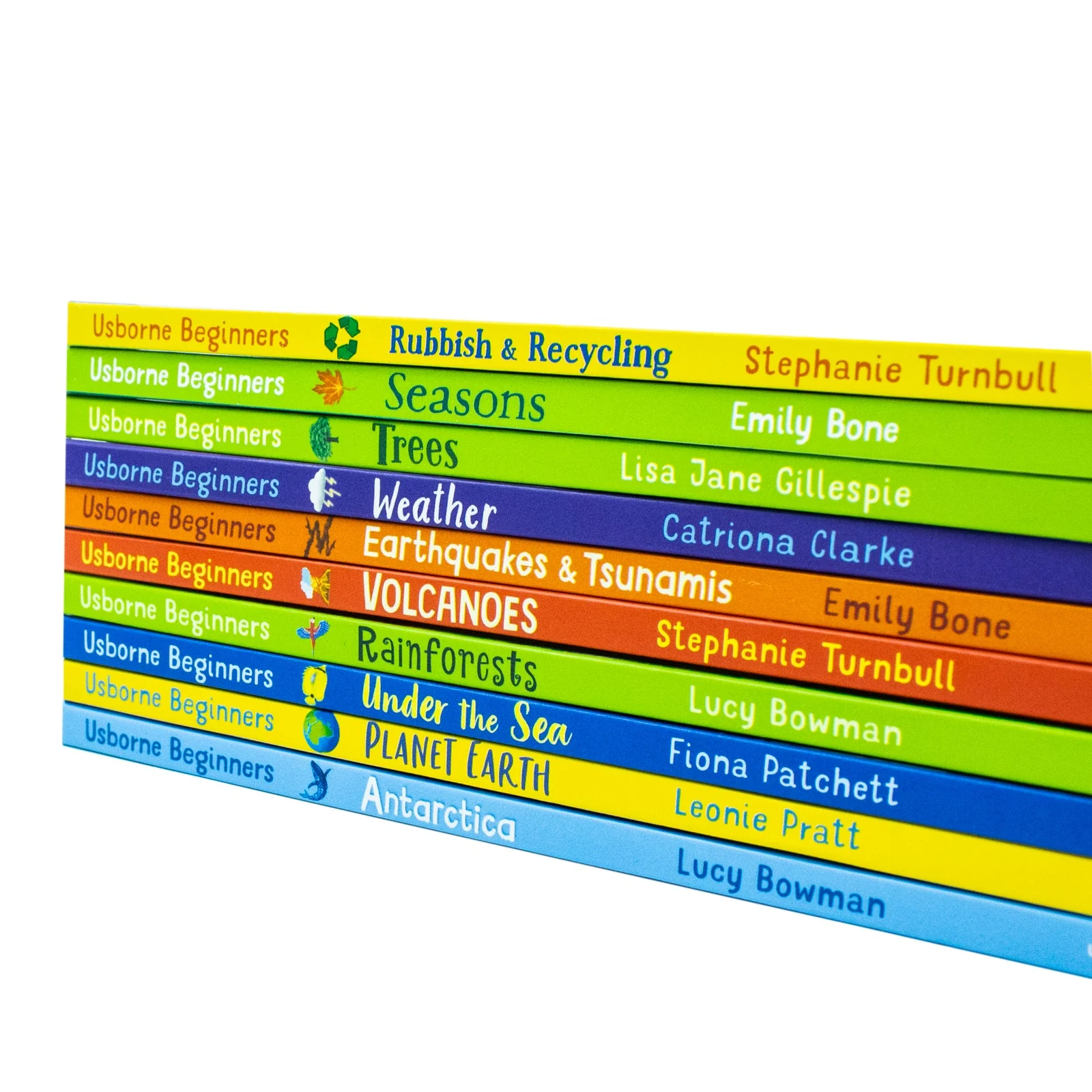 Usborne Beginners Our World Series 10 Books Collection Box Set (Planet Earth, Weather, Trees, Under the Sea, Volcanoes) - Image 5