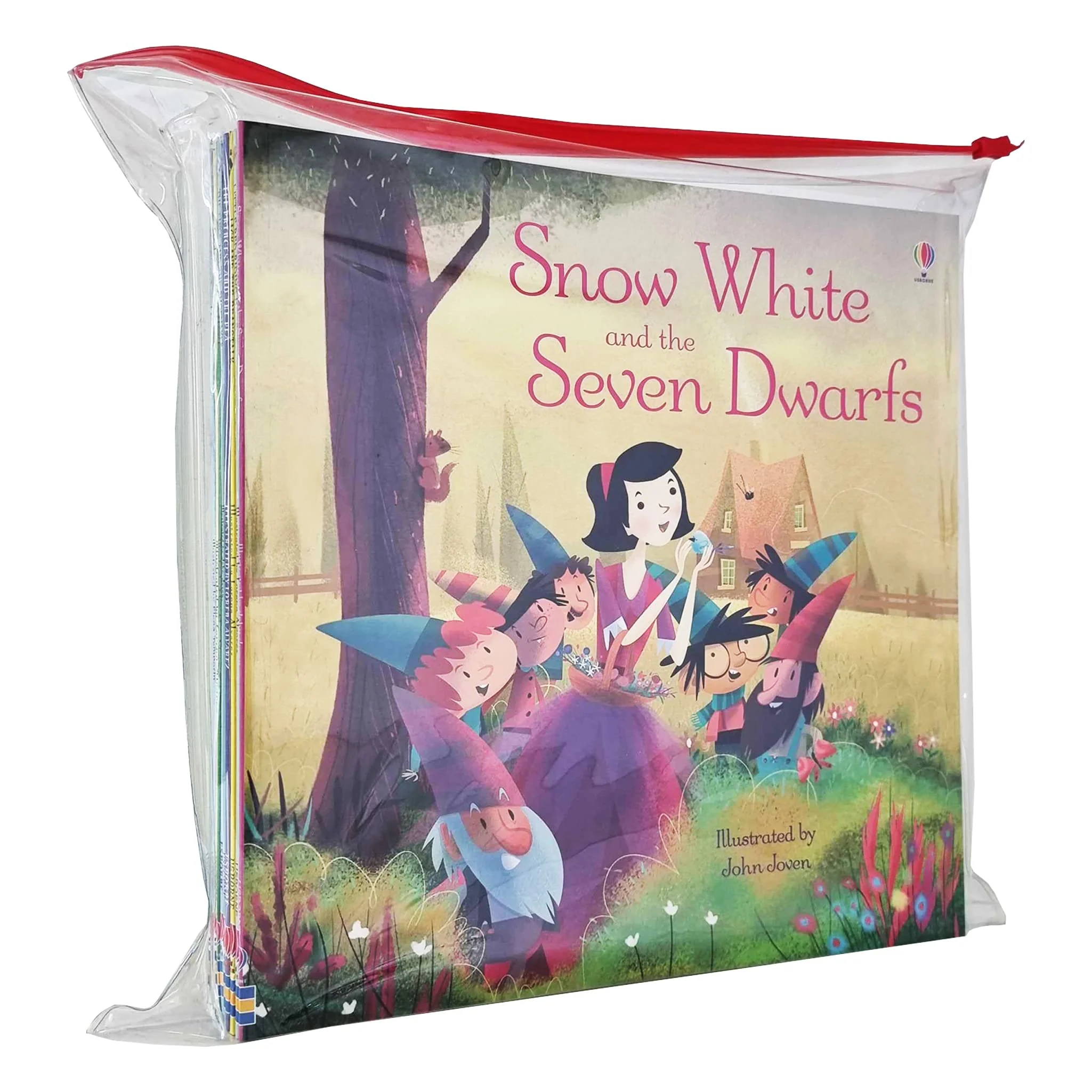Usborne Children Picture Storybooks Collection 10 Books Set (Gingerbread Man, Wizard of Oz, Cinderella, Robin Hood, Aladdin, Princess and the Pea, Little Red Riding Hood, Elves and the Shoemaker, Jack and the Beanstalk) - Image 3