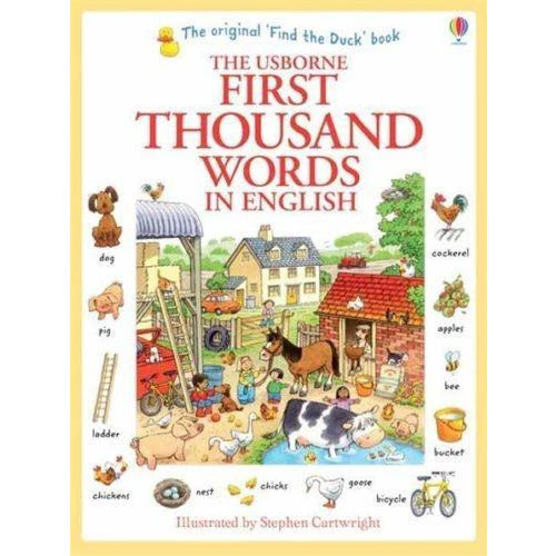 Usborne My First Thousand Words In English Books Paperback