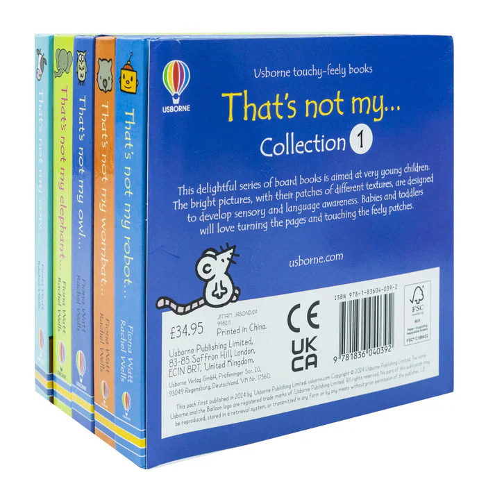 Usborne Touchy-Feely Books That's Not my... Collection 1: 5 Books Set - Image 3
