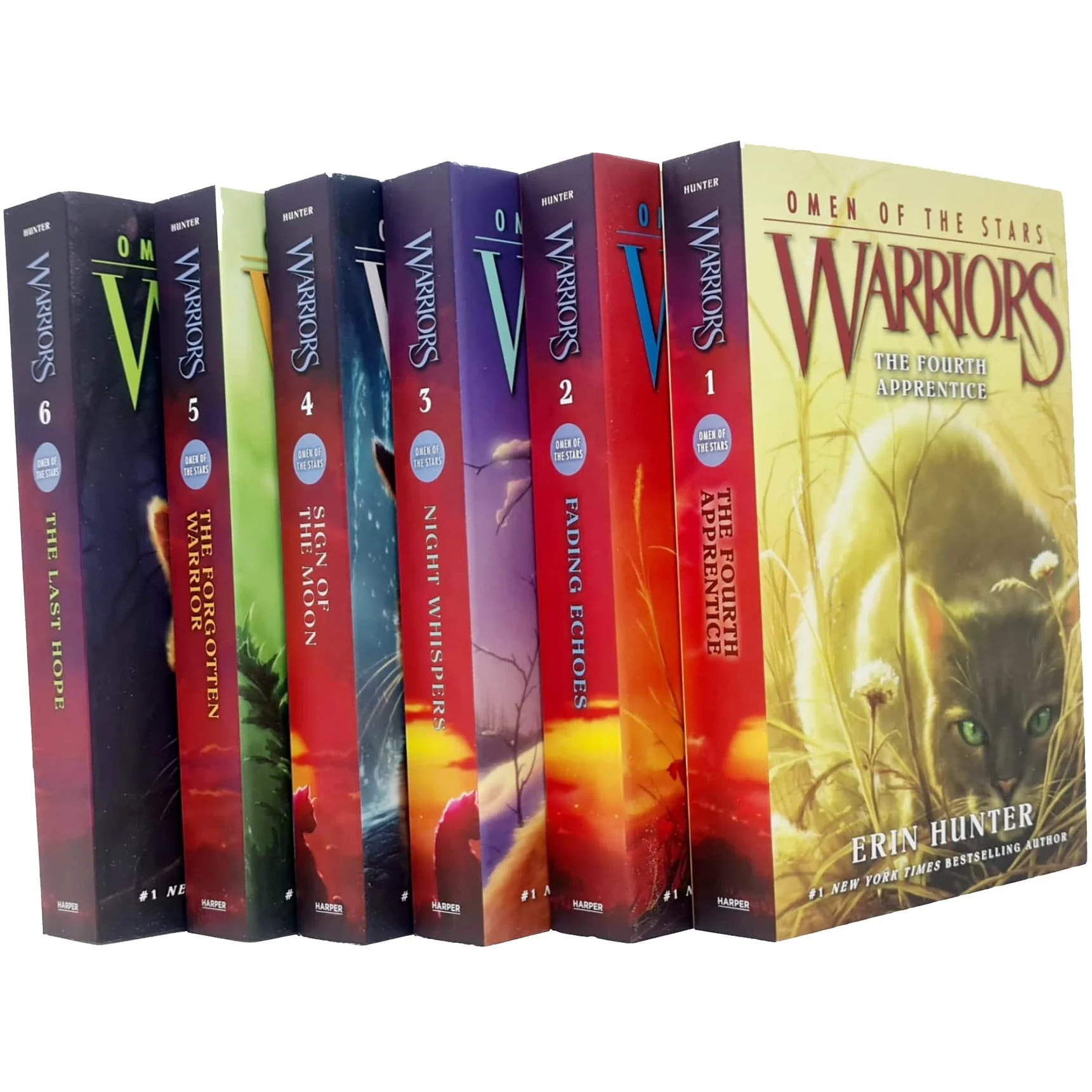 Warrior Cats Series 4 Omen of the Stars - 6 Books Collection Set By Erin Hunter - Image 2