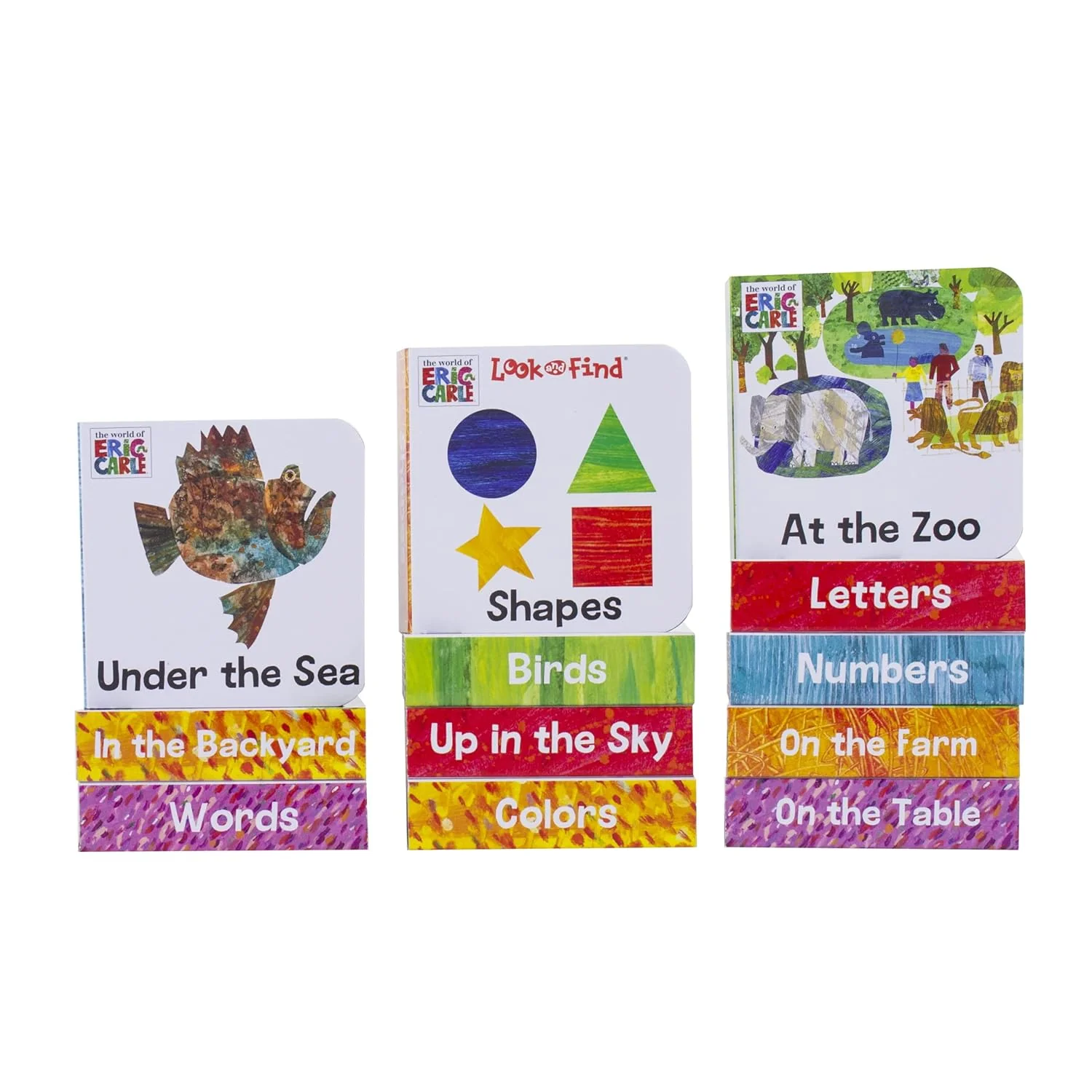 World of Eric Carle, My First Library Board Book Block 12-Book Set - First Words, Alphabet, Numbers, and More! - PI Kids: 12 Board Books - Image 5